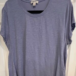 Style & Co. Women's Lavender Short Sleeve Tee. Size L.